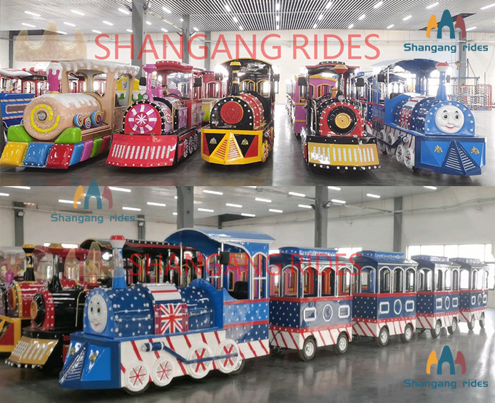 Amusement park kids Train ride-Zhengzhou Shangang Electronic Technology ...