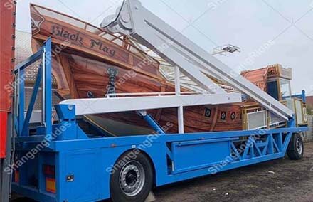 Barco pirata on trailer envio a costa rica