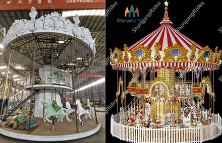 Double-decker carousel shipping to mexico